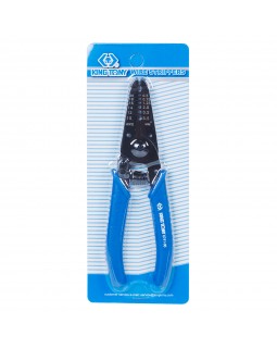 Стриппер для зачистки изоляции и резки проводов, 160 мм KING TONY 6741-06-foto3