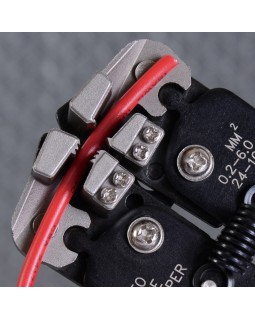 Стриппер для зачистки, резки проводов и обжима изолированных клемм KING TONY 6762-08-foto4