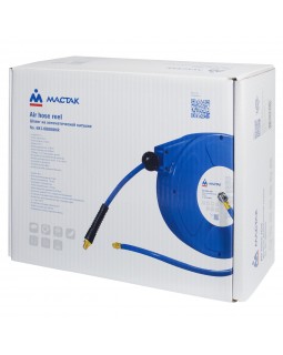 Шланг на автоматической катушке, полиуретановый 8х12 мм, 8 м, резьба 1/4&quot; МАСТАК 681-08008HR-foto3