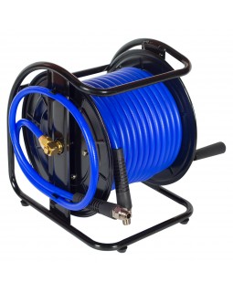 Шланг на открытой катушке, полиуретановый 8х12 мм, 20 м, резьба 1/4&quot; МАСТАК 681-08020HR-foto4