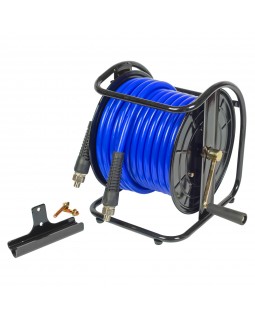 Шланг на открытой катушке, полиуретановый 10х15 мм, 20 м, резьба 1/4&quot; МАСТАК 681-10020HR-foto3