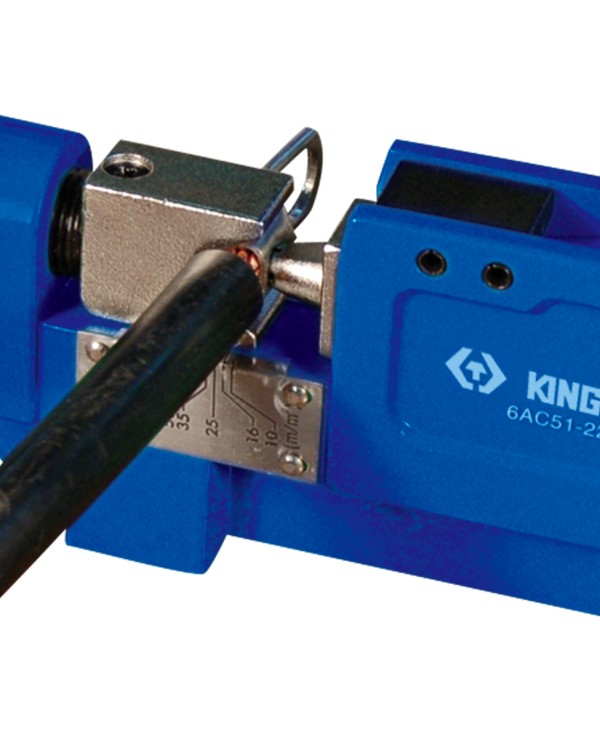 Кримпер индустриальный для обжима кабельных наконечников 10-120 мм KING TONY 6AC51-22