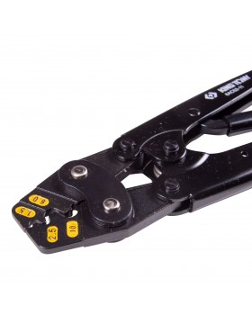 Кримпер индустриальный для обжима неизолированных клемм 270 мм KING TONY 6AC52-11-foto4