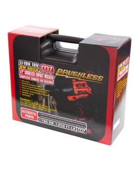 Гайковерт аккумуляторный ударный 1/2", 1700 Нм, 18 В, кейс MIGHTY SEVEN DW-402A-foto10