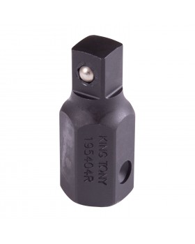 Переходник ударный 22 мм>1/2&quot;, с шариковым фиксатором KING TONY 195404R