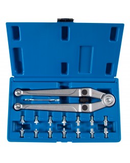 Фиксатор шкивов, кейс, 17 предметов МАСТАК 103-20017C-foto2