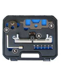 Набор фиксаторов для двигателей MB, кейс, 8 предметов МАСТАК 103-21308C-foto2