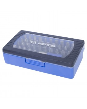 Набор вставок (бит) 1/4", TORX, HEX, PZ, PH, SLOT, 32 предмета KING TONY 1032CQ-foto4