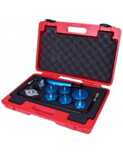 Набор для тестирования герметичности системы охлаждения, кейс, 9 предметов МАСТАК 103-40009C-foto6