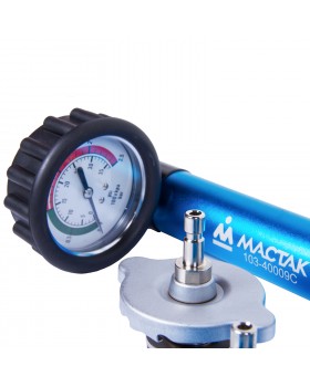 Набор для тестирования герметичности системы охлаждения, кейс, 9 предметов МАСТАК 103-40009C-foto3