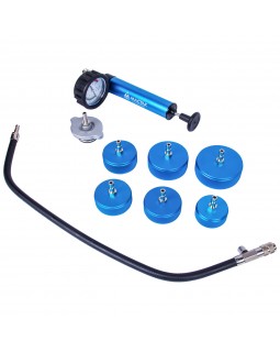 Набор для тестирования герметичности системы охлаждения, кейс, 9 предметов МАСТАК 103-40009C-foto4