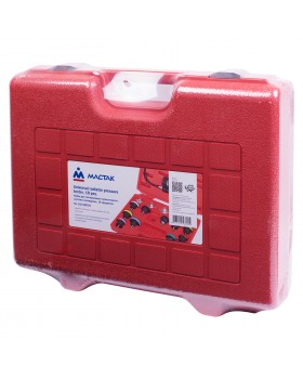 Набор для тестирования герметичности системы охлаждения, кейс, 18 предметов МАСТАК 103-40018C-foto5