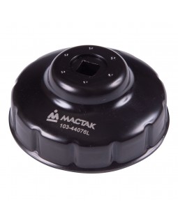 Съемник масляных фильтров, 76 мм, 12 граней, торцевой МАСТАК 103-44076L-foto2