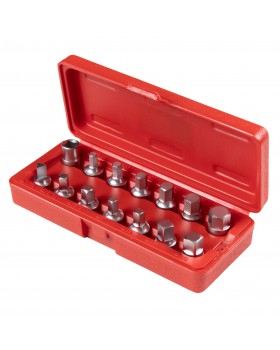Набор насадок для пробок слива масла, кейс, 14 предметов МАСТАК 103-48014C-foto2