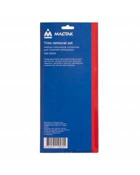 Набор съемников (лопатки) для панелей облицовки, 4 предмета МАСТАК 108-10004-foto2