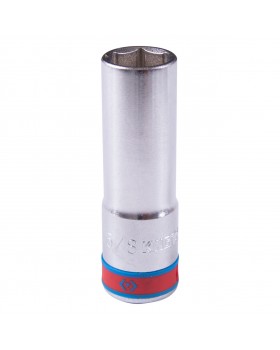 Головка торцевая глубокая шестигранная 1/2&quot;, 5/8&quot;, дюймовая KING TONY 423520S