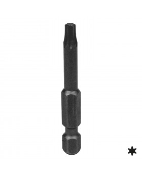 Вставка (бита) торцевая 1/4&quot;, TORX, Т20, L = 50 мм, для шуруповерта KING TONY 715020T
