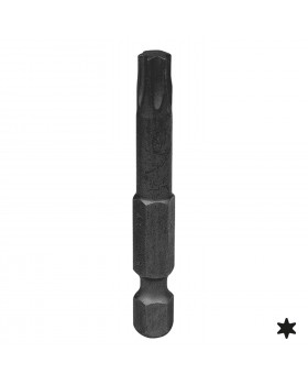 Вставка (бита) торцевая 1/4&quot;, TORX, Т30, L = 50 мм, для шуруповерта KING TONY 715030T