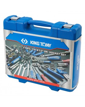 Набор инструментов универсальный, 110 предметов KING TONY 7510MR-foto4