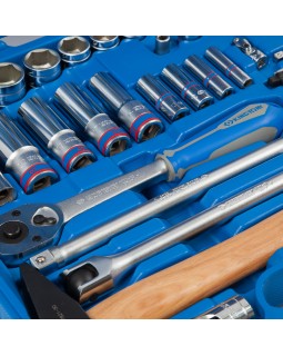 Набор инструментов универсальный, 110 предметов KING TONY 7510MR-foto7