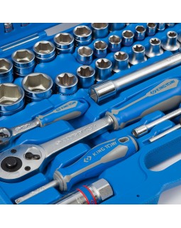 Набор инструментов универсальный, 110 предметов KING TONY 7511MR-foto4