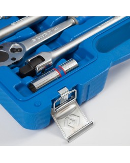 Набор инструментов универсальный, дюймовый, 87 предметов KING TONY 7587SR01-foto4