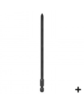 Вставка (бита) торцевая 1/4&quot;, Phillips, PH1, L = 150 мм, для шуруповерта KING TONY 711501P