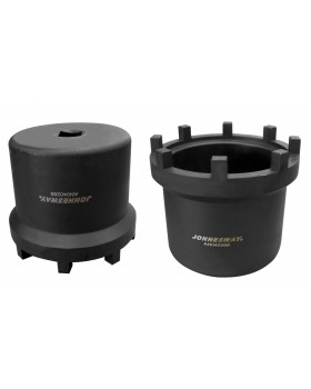 Торцевая головка 3/4"DR радиусная, 8 шипов для гайки ступицы SCANIA