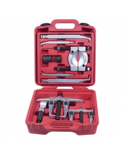 Съемник подшипников 30 т, 2-х захватный, сегментного типа, кейс, 14 предметов МАСТАК 104-12030C-foto2