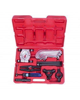 Съемник подшипников гидравлический, 10 т, 75-100 мм, 17 предметов МАСТАК 104-19010C-foto3