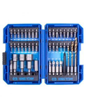 Набор для шуруповерта, 45 предметов KING TONY 1045MR-foto3