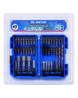 Набор для шуруповерта, 45 предметов KING TONY 1045MR-foto2