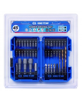 Набор для шуруповерта, 45 предметов KING TONY 1045MR-foto2