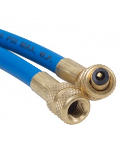 Шланг заправочный для фреона 1/4"SAE х1/4"SAE, 1,5 м МАСТАК 105-61015-foto2