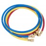 Шланг заправочный для фреона 1/4&quot;SAE х1/4&quot;SAE, 1,5 м МАСТАК 105-61015