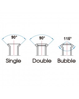 Приспособление для развальцовки тормозных трубок, 4,75-10 мм, кейс, 7 предметов KING TONY 7CA0107M-foto2