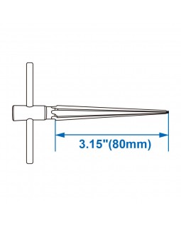 Развертка коническая 3-10 мм, ручная KING TONY 7E61001-foto2