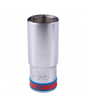 Головка торцевая глубокая шестигранная 1/2&quot;, 15/16&quot;, дюймовая KING TONY 423530S