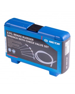 Набор ключей для прокачки тормозов, 7-11 мм, 6 предметов KING TONY 9BC5001MR-foto3