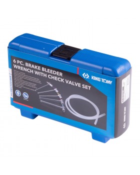 Набор ключей для прокачки тормозов, 7-11 мм, 6 предметов KING TONY 9BC5001MR-foto3