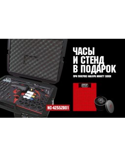 Набор пневмоинструмента 1/2&quot; с принадлежностями, ложемент, 41 предмет, в комплекте часы и стенд-foto2