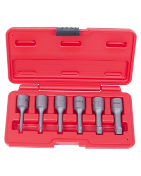 Набор экстракторов, под вороток 3/8", 2, 3, 4, 6, 8, 10 мм, кейс, 6 предметов МАСТАК 109-10006-foto3
