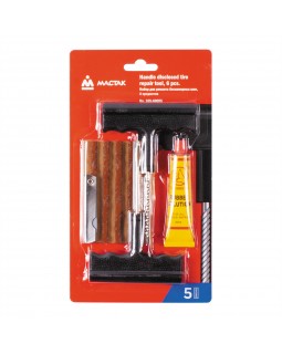 Набор для ремонта бескамерных шин, 6 предметов МАСТАК 109-40005-foto2