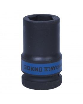 Головка торцевая ударная глубокая шестигранная 1&quot;, 30 мм KING TONY 843530M