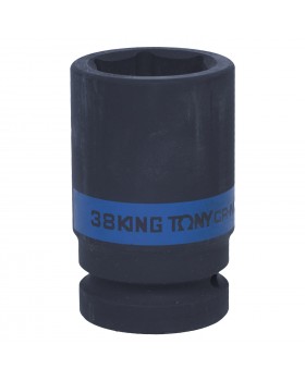 Головка торцевая ударная глубокая шестигранная 1&quot;, 38 мм KING TONY 843538M