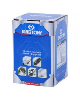 Головка торцевая ударная глубокая шестигранная 1", 41 мм KING TONY 843541M-foto3