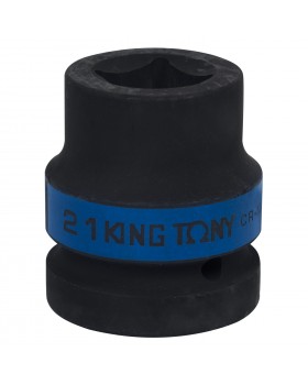 Головка торцевая ударная четырехгранная 1&quot;, 21 мм, футорочная KING TONY 851421M