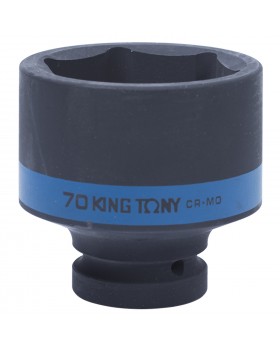 Головка торцевая ударная шестигранная 1&quot;, 70 мм KING TONY 853570M