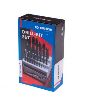 Набор сверл по металлу HSS 1,0-13,0 мм, 25 предметов KING TONY 11325SQ-foto3