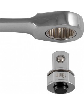 Привод-переходник 1/2"DR для ключа накидного 19 мм-foto2